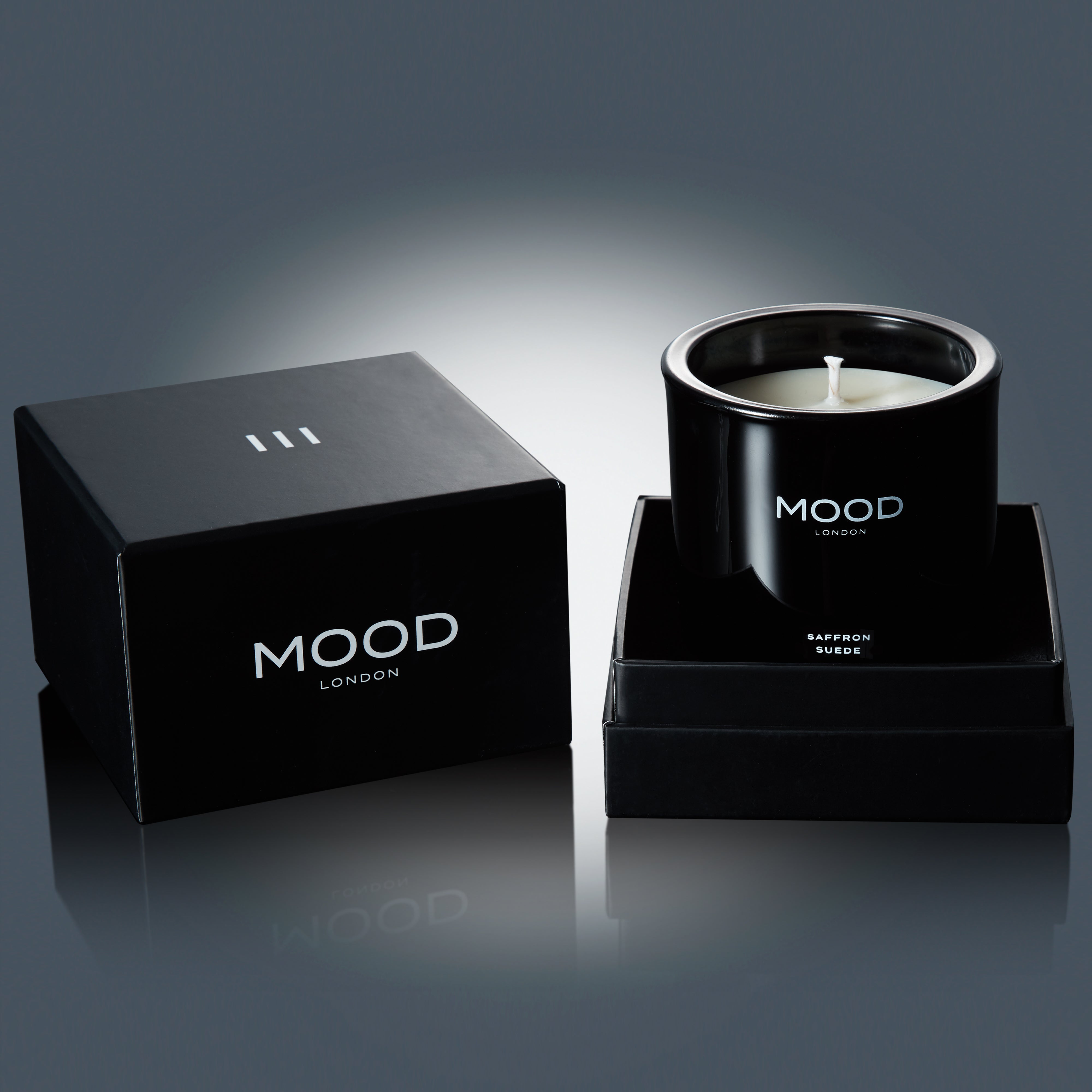 Saffron Suede Home Candle